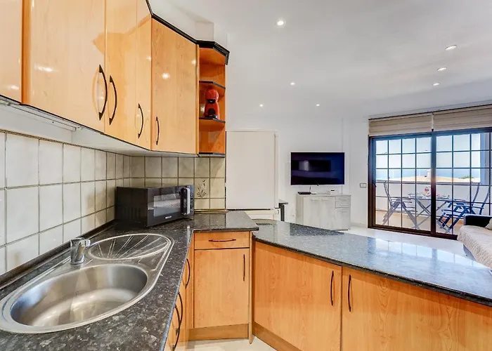 Apartmán Wonderful With A Sea View, Wifi, Pool Puerto de Santiago (Tenerife)